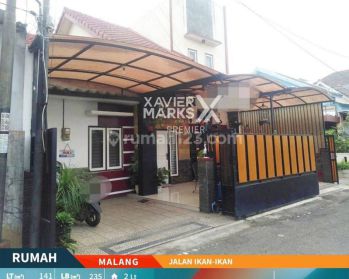 Dijual Rumah Huni Pojokan Di Jalan Ikan Ikan Soekarno Hatta Kota Malang