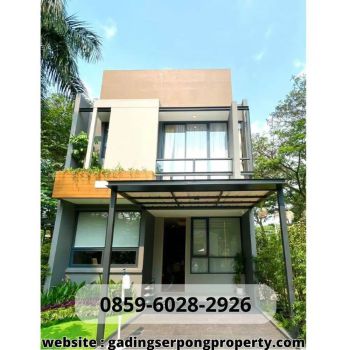 Terravia Bsd Adora Rumah 2lt 1.9man Kpr Dp 0% L6 Bsd Row Jalan Lebar