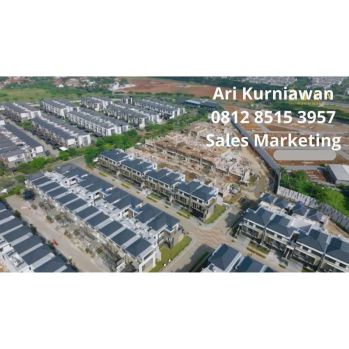 Ruko Cascade Studio Loft Harga 3 Milyar unit 3 lantai hadap jalan raya