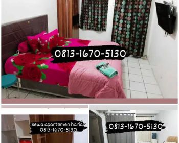 sewa apartemen harian dan transit gunung putri square wanaherang