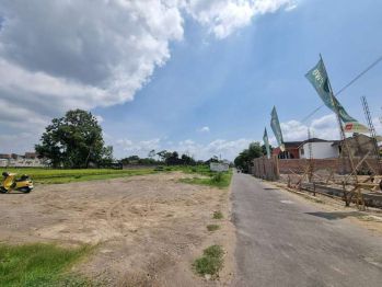 Kavling Siap Bangun, 500 meter Jl. Solo Jogja, SHM
