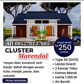 Promo Villa Mewah Di Marendal Hanya 200 Jt-An promonya Hanya 2 Unit