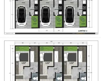 Rumah Baru 2 Lantai di Bawah 1 M Surabaya Timur
