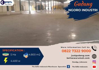 Gudang Izin industri Ngoro Gempol Jatim Akses Tol Kejapanan - The EdGe