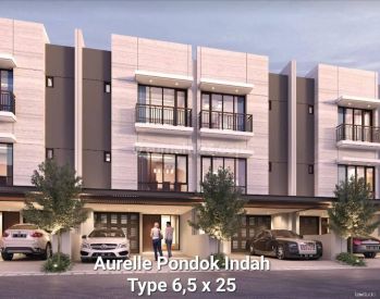 Dijual Aurelle Residence Pondok Indah Lokasi Strategis 3 Lantai