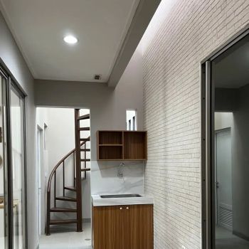 disewakan rumah golf island uk 8x20 furnish