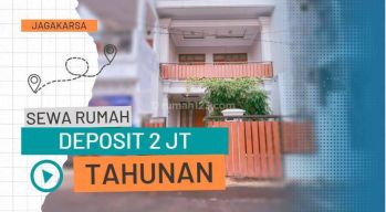 Sewa Rumah Ada Rooftop Murah Tahunan Di Kebagusan Jakarta Selatan