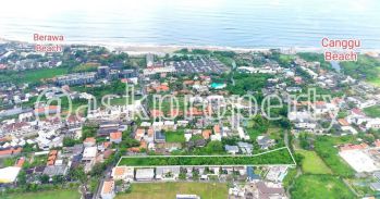 DIJUAL TANAH AREA KOMERSIAL DEKAT PANTAI BERAWA CANGGU BALI
