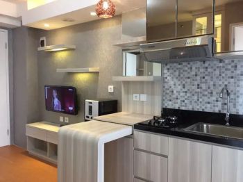 Sewa 2BR Hooq luas 39m² lantai Vinyl+Waterheater