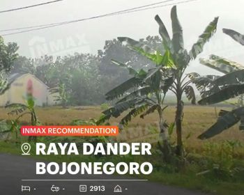 Tanah Murah Strategis 0 Jalan Raya Dander Bojonegoro,Cocok Untuk Usaha
