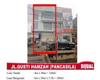 DIJUAL RUKO TEPI JALAN PANCASILA, SIAP USAHA Bagus