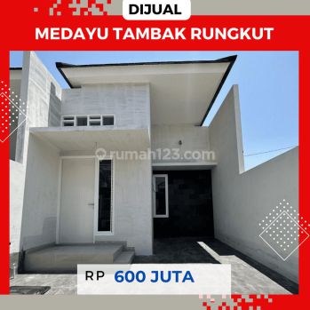 Dijual Rumah Baru Minimalis Medayu Tambak Rungkut 2 Unit