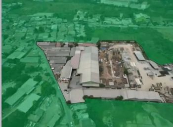 Workshop besar pabrik cikarang dengan luass tanah 90000m2