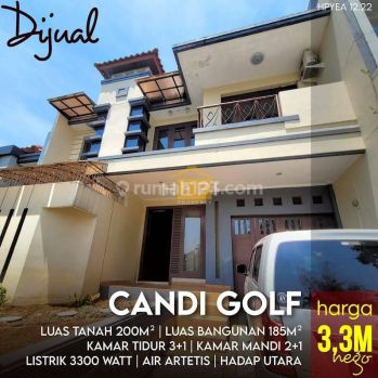 Rumah 2 Lantai Murah Candi Golf Semarang, Semarang