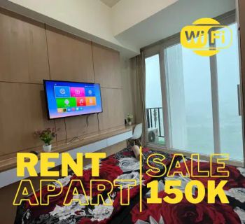 ada kamar kosong di sewakan harian treepark apartment