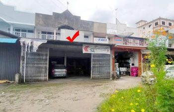 Disewa Ruko Yam Sabran Gandeng Seberang Indomaret Pontianak Kota