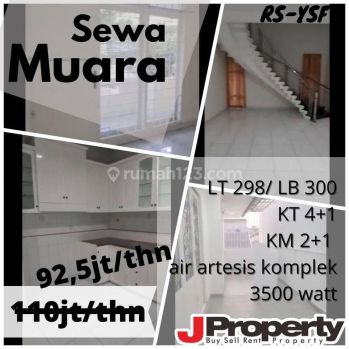 sewa rumah besar di komplek muara bandung  Semi Furnished