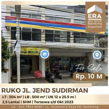 Dijual Ruko di Jl. Jend Sudirman