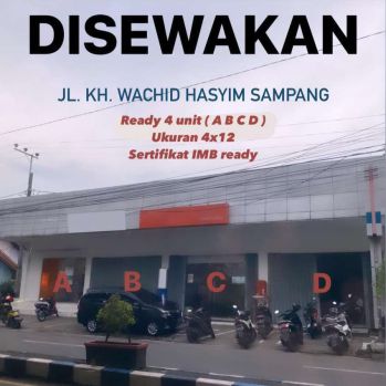 Disewakan toko dekat alun alun sampang