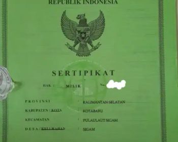 Tanah kavling sigam 10x20 m²