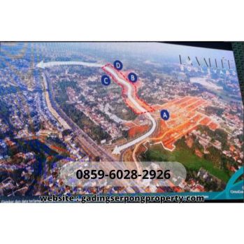 Ruko La Vallee Hadap Jalan Boulevard Strategis Di Citra Garden Serpong