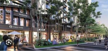 Ruko Hoek 2 lantai di Downtown Eleve Promiinade Alam Sutera 248 m2 serah terima