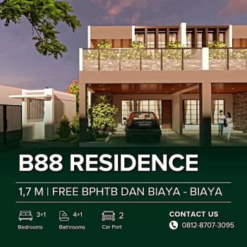 RUMAH DIJUAL 2 LANTAI STRATEGIS DEKAT STASIUN SUDIMARA JOMBANG