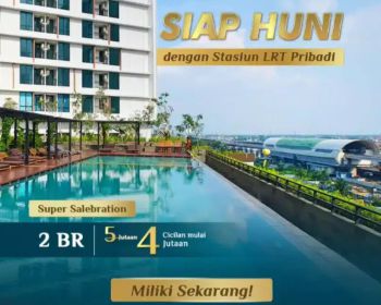DAPATKAN CICILAN BERTAHAP KEDEVELOPER FLAT SAMPAI 60x LRT CITY BEKASI