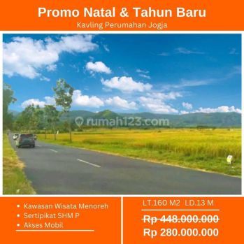 Kavling Villa Di Kawasan Wisata Menoreh Jogja Nyaman Huni