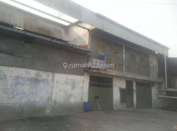 Dijual Gudang Eks Pabrik Plastik Luas 1.809 M2 di Tegal Alur