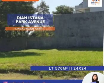 Dijual cepat Kavling Dian Istana Park Avenue
