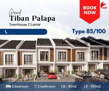 TOWN HOUSE CANTIK DI TIBAN PALAPA HANYA 600 JTAN!