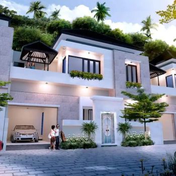 Rumah 2 Lantai elegan Mewah Denpasar Bali