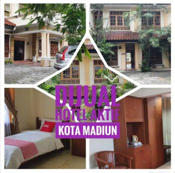 DIJUAL Hotel Aktif di KOTA MADIUN, Lokasi Ciamik