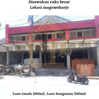Disewakan ruko besar lokasi maguwoharjo