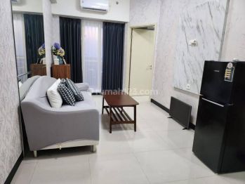 View Terbaik, Sewa Apartemen Amor Pakuwon City Mall  2 BR Furnished, 3AC+heater
