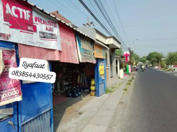 Rumah usaha & isi nya sukodono nol aspal 6,5 x 13 m shm