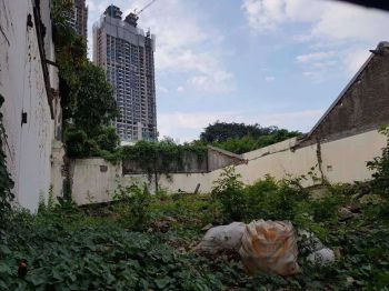 Tanah di Cempaka Putih, 336m2, bebas banjir, bentuk kotak.