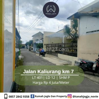 Tanah Pekarangan Dekat Pln Kentungan Di Jalan Kaliurang Km 7