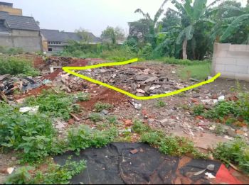 Tanah dijual 70m² Tipar Cimanggis Depok
