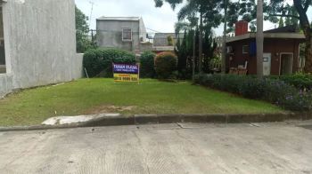Di jual tanah kavling pas pintu masuk komplek sebelah pos security