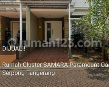 DI JUAL RUMAH DI SAMARA ,TANGERANG