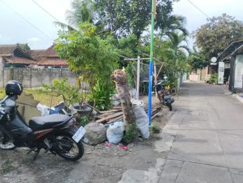 Dijual tanah,lokasi strategis dlm rr cocok tuk hunian n kost²an