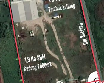 Gudang di Bypass Krian.