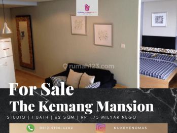 Dijual Apartment The Mansion At Kemang Type Studio South Tower