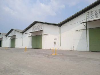 DISEWAKAN PERGUDANGAN TAMBAK LANGON