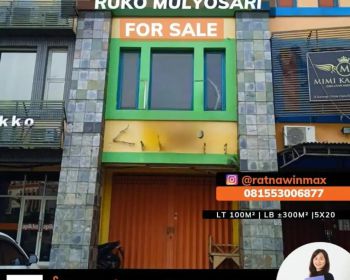 Dijual Ruko Terawat di Mulyosari