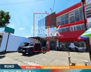 Ruko Poros Jalan Sawojajar Malang Parkis Luas Cocok Semua Usaha