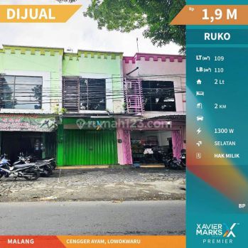 Ruko Dan di Tanah Cengger Ayam Malang Cocok Untuk Usaha