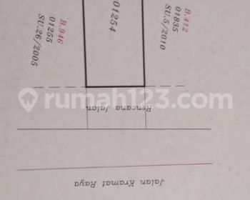 Ruko Gandeng di Kramat Raya Senen, Jakarta Pusat **